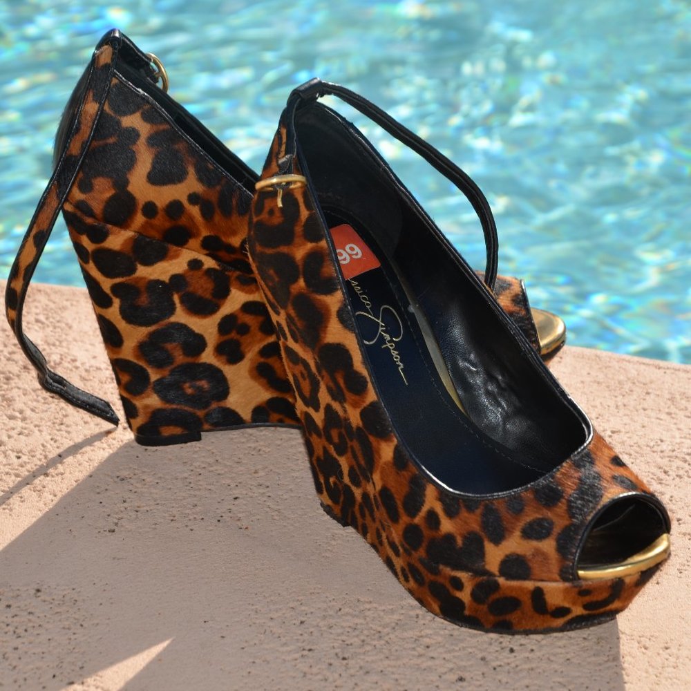 JESSICA SIMPSON SEXY WEDGES